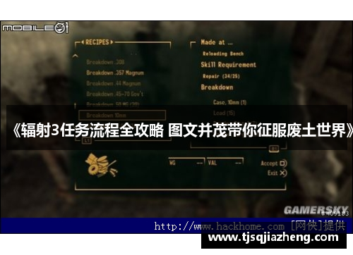 《辐射3任务流程全攻略 图文并茂带你征服废土世界》